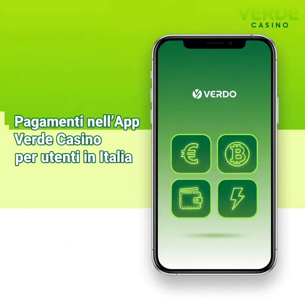 App Verde Casino in Italia: Jeton, Payz, BTC, ETH, TRX, Visa/Mastercard; depositi immediati, prelievi rapidi