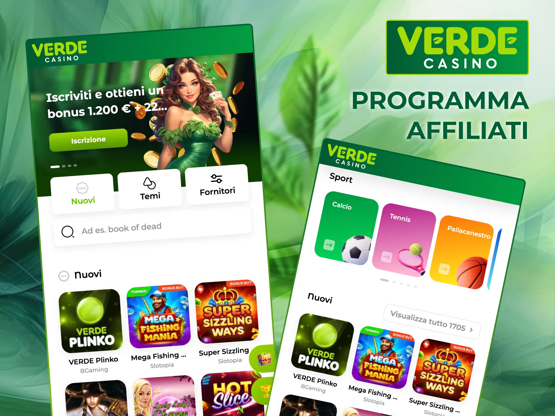 Affiliati Verde Casino con pagamenti puntuali e supporto dedicato.