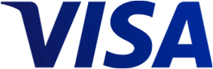 Visa logo.