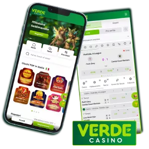 Scarica la comoda app mobile multilingue di Verde Casino per Android e iOS.